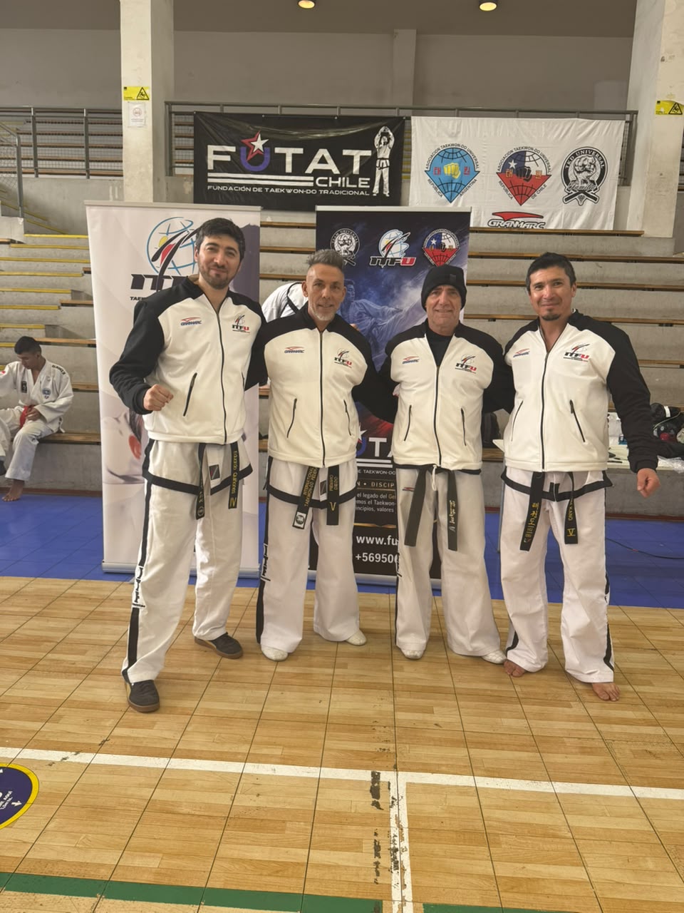 Maestro Pablo Ferreiro durante el seminario de Hosin Sul y Combate en Chile – 2026