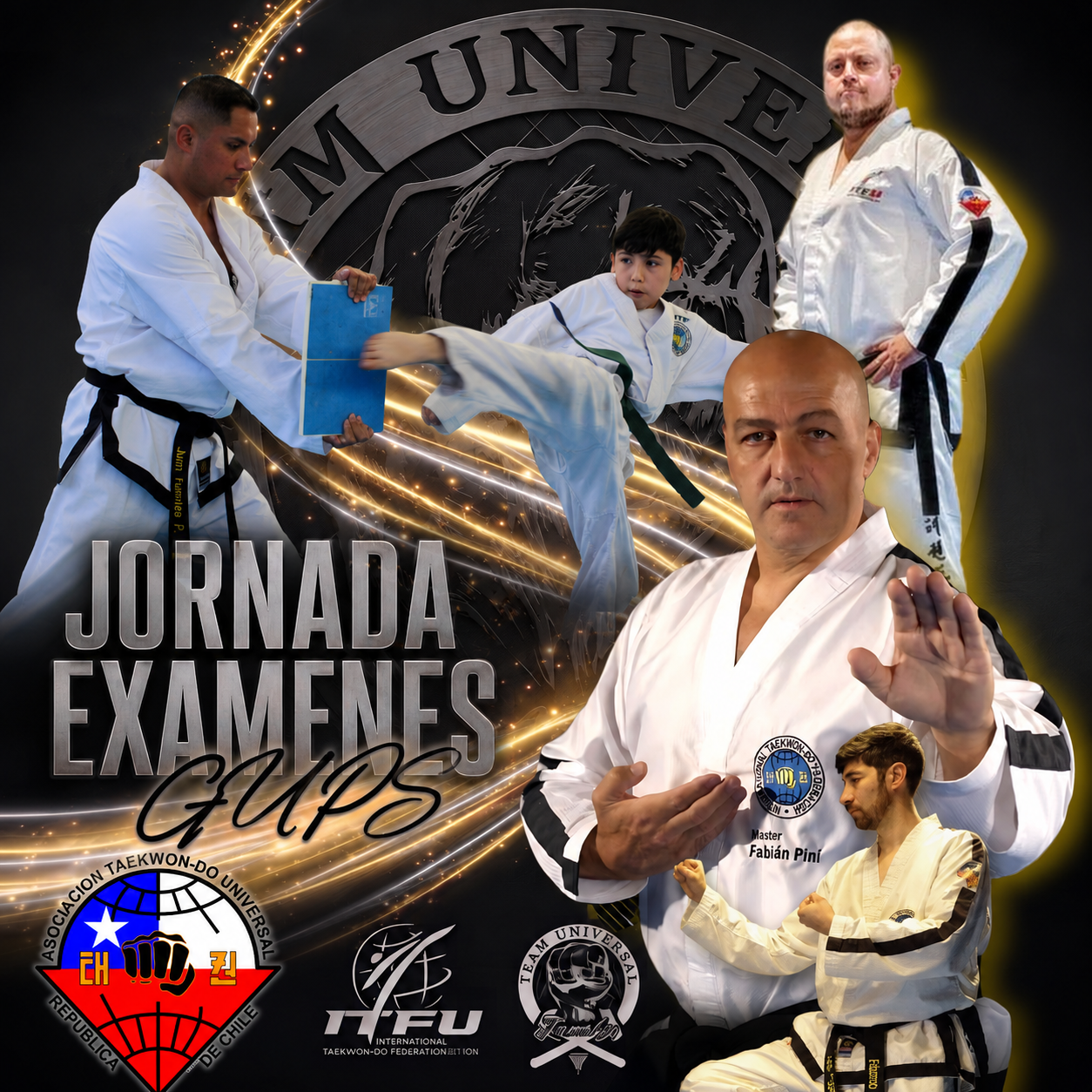 Examen de Grado Gups 2026 — ATUCH Chile, sedes La Reina, Vitacura, Ñuñoa, San Miguel y Colina