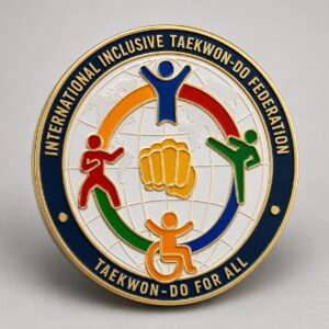 Logo oficial de la Federación Internacional de Taekwon-Do Inclusivo (IITF) — International Inclusive Taekwon-Do Federation · Taekwon-Do For All
